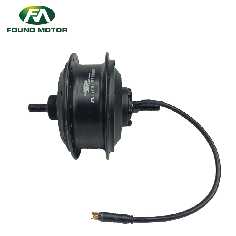 26''36V 350W Electric bike spoke hub motor with waterproof cable