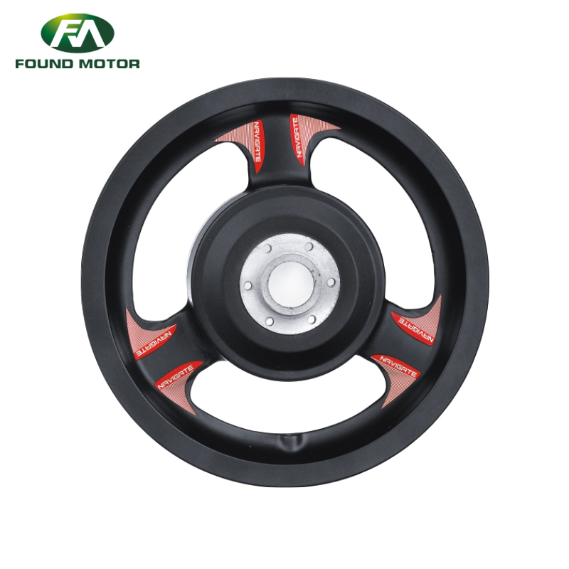 FOUNDMOTOR 12 Inch 500W Magnesium Alloy Integrated Hub Motor Wheel – Brushless Gearless E-Bike & Scooter Conversion Kit