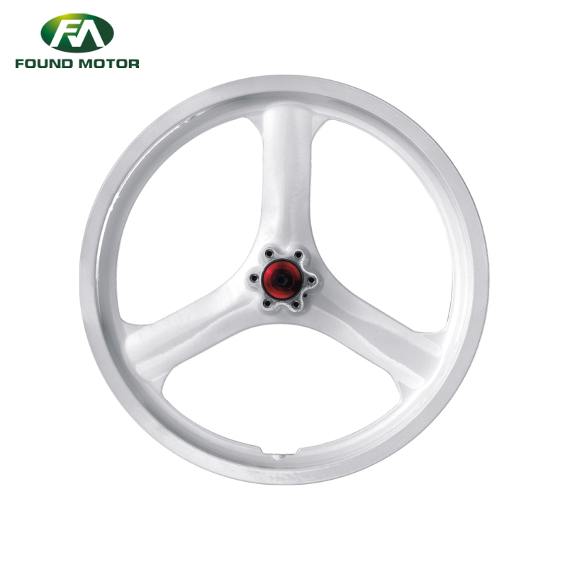 FOUNDMOTOR 3-Spoke Aluminum-Magnesium Alloy Hub Motor High-Performance Brushless Gearless for Electric Bike Conversion Kit