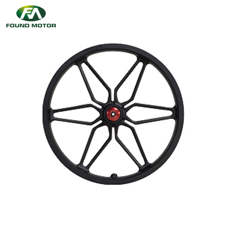 FOUNDMOTOR 16 Inch Bike Rims Bicycle Wheels Bike Wheel 12 Spoke Wheels Magnesium Alloy for Electric Bike