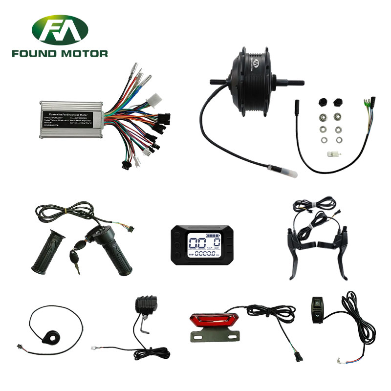 FOUNDMOTOR FMK-05-FM-01-01-N92Z/N92H-250W Durable Ebike Conversion Kit